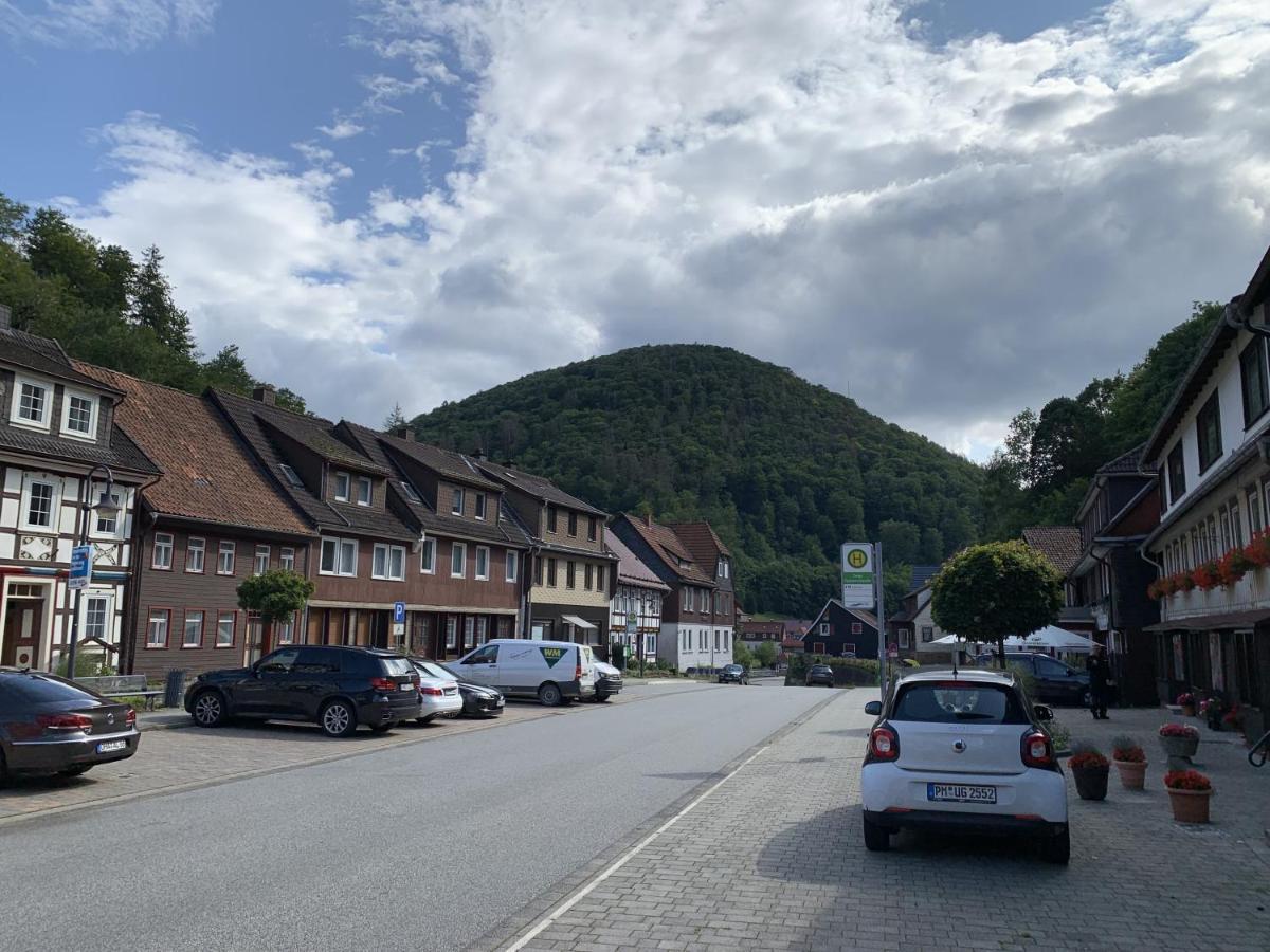 Hotel And Restaurant Bergschloesschen Zorge Exterior foto